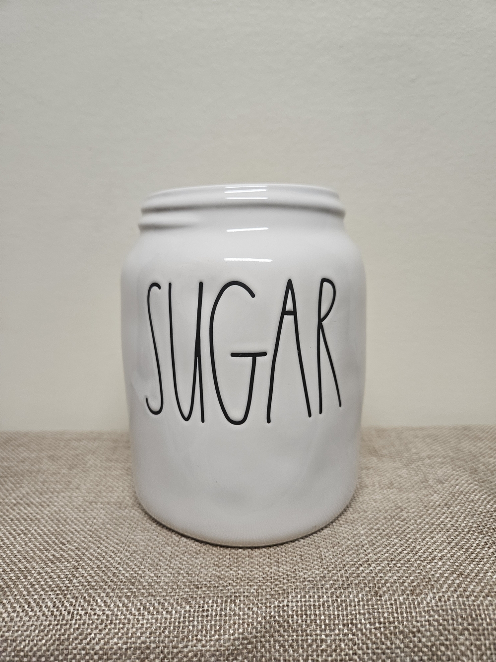 Rae Dunn Ceramic Sugar Canister - NO LID
